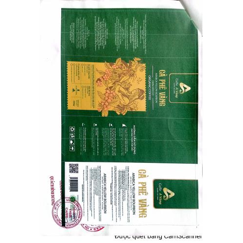 Giấy phép kinh doanh Caffe A Vàng